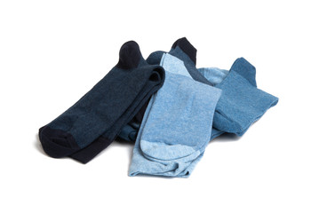 men's socks isolated