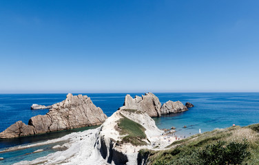 landscape in the north of spain