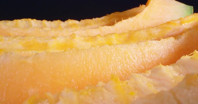 Honeydew Melon.  Wide angle macro 4K