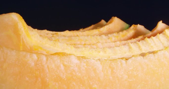 Honeydew Melon.  Wide angle macro 4K