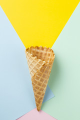 Lantern design from ice cream cone