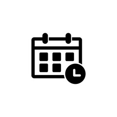 calendar icon set vector. Calendar symbol vector for web and mobile phone