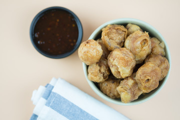 Fried shrimp balls (Shrimp meatballs)