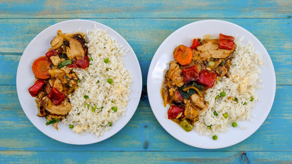 Chinese Style Chicken and Ginger With Rice