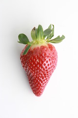strawberry on colorful background
