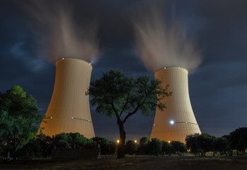 Nuclear smoke in the night