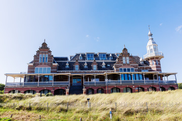 grand mansion in the dunes of Domburg, Netherlands