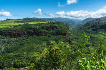 View of Hanapepe Valley, Kauai, Hawaii