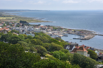 The village of Mölle on south Sweden