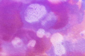 Colorful hand painted ink background. Abstract delicate texture. Contemporary wallpaper.