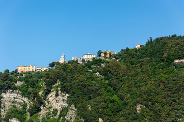 Fototapeta premium Beautiful view in Camogli, Liguria