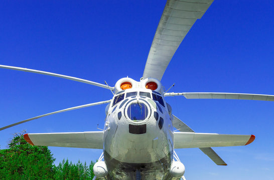 Helicopter MI-6. Monument