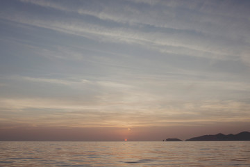 Fototapeta premium Atardecer Ibicenco