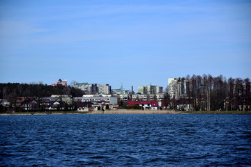 Fototapeta premium view of city