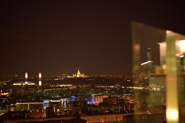 Fototapeta premium Ночная Москва