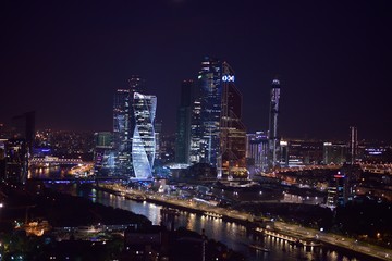 Obraz na płótnie Canvas Ночная Москва