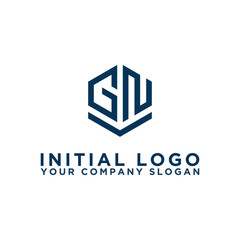 Inspiring company logo designs from the initial letters of the GN logo icon. -Vectors