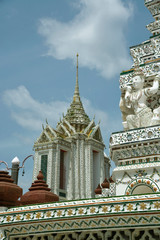 Obraz premium Wat Amun, Tempel der Morgenröte, Bangkok, Thailand