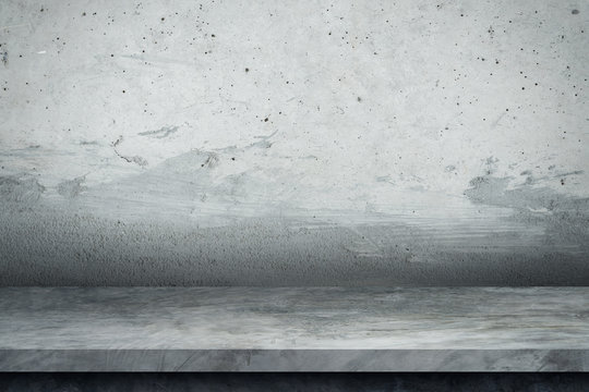 Cement floor and wall background,interior,idea,dimension  room,design display products.copy space.