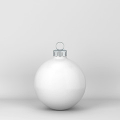 Fototapeta premium Shiny christmas ball toy
