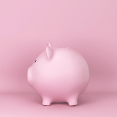 Ceramic piggy bank for saving money