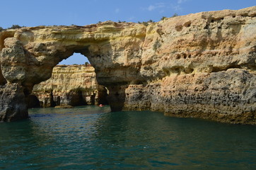 Cliffs in Algarve