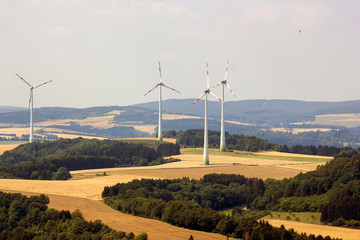 Beautiful landscape in the Eifel in Germany