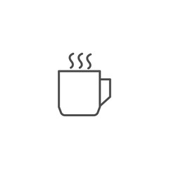 coffee cup icon vector illustration