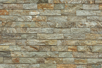Stone brick tile as background