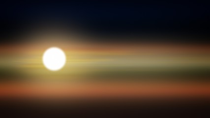 Moon background night gradient light, circle.