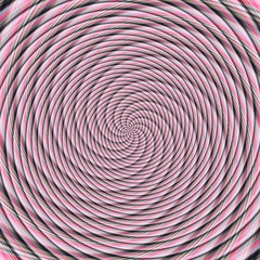 Abstract background illusion hypnotic illustration, deception.