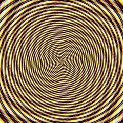 Abstract background illusion hypnotic illustration, delusion design.