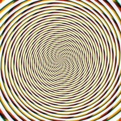 Abstract background illusion hypnotic illustration,  decoration fancy.