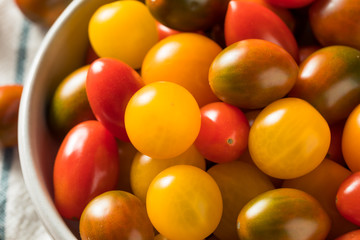 Raw Organic Heirloom Cherry Tomatoes