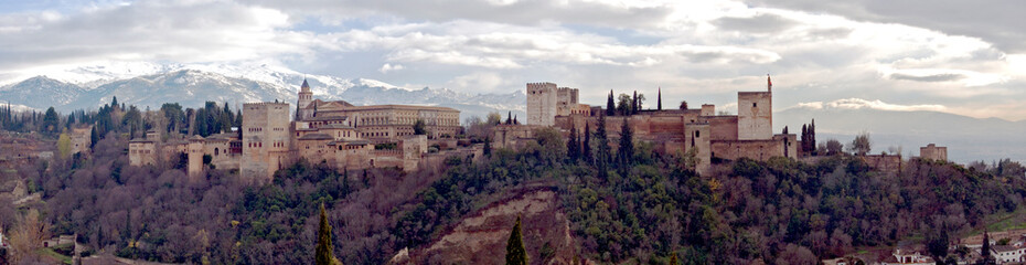 Granada Alhambra Panoramic