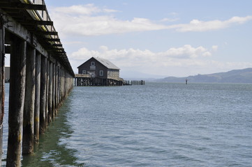 pier on the ocean