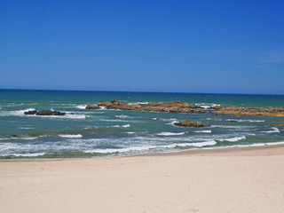 beach and sea