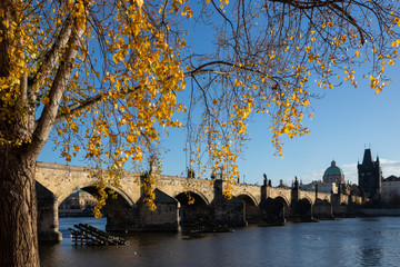 top sight in Prague is the famous Charles bridge