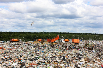 Concept of environmental pollution.