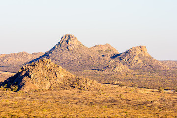 Mountains outside Otjiwarongo, Namibia