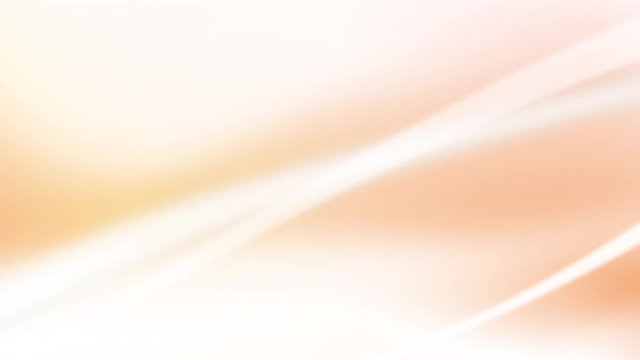 Abstract blurred transparent sine waves in motion on orange background. Broadcast production tv loop waves animation from bottom left  corner to upper right corner