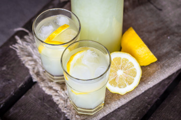 homemade lemonade
