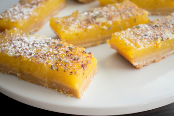 Lemon-Lavender Dessert Bars