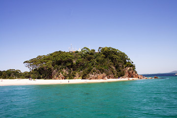 Fototapeta premium Inner Lighthouse at Shoal Bay. Australia.