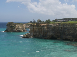 Torre Sant'Andrea in Salento is famous for its wild landscape characterized by jagged rocky coast with turquoise water and full of stacks and caves generated by wind erosion.