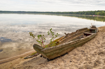 The last pier of the boat