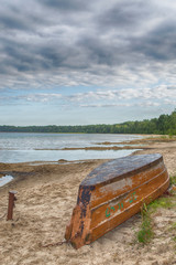 The last pier of the boat