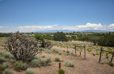 Fototapeta na wymiar Santa Fe landscape