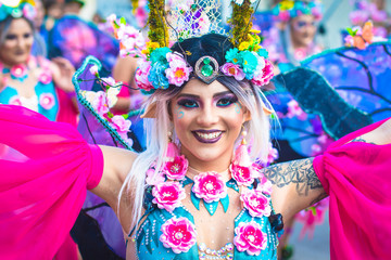 Carnevall in Holbox Mexico Party Fasching auf Holbox Mexiko
