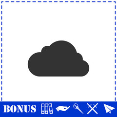 Cloud icon flat